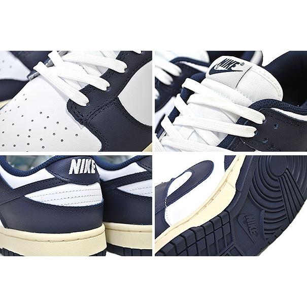 NIKE（ナイキ） NIKE WMNS DUNK LOW white/midnight navy dd1503-115