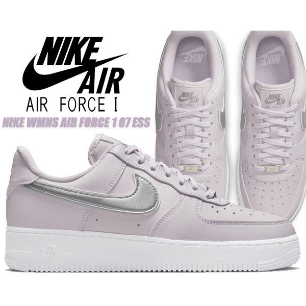 エア フォース 1 NIKE WMNS AIR FORCE 07 ESS venice/metallic silver