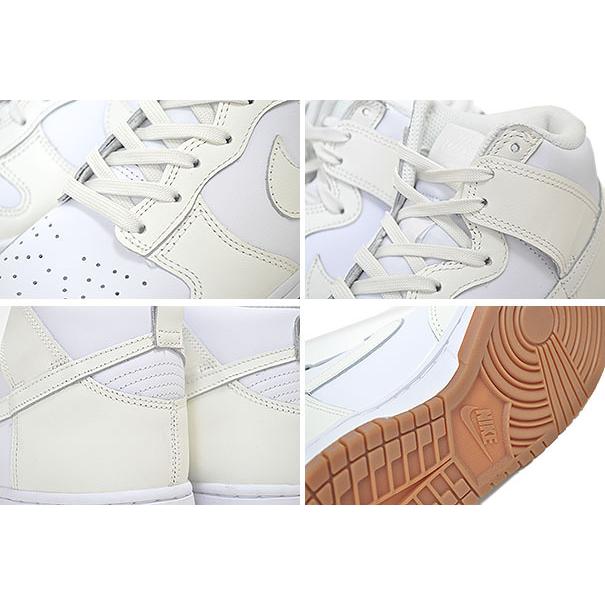 靴/シューズ NIKE Dunk High ナイキ ダンクハイ セイル ホワイト ガム