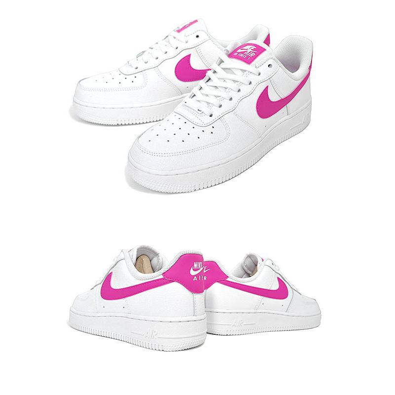 エア フォース 1 NIKE WMNS AIR FORCE 07 white/pink prime-white-wht