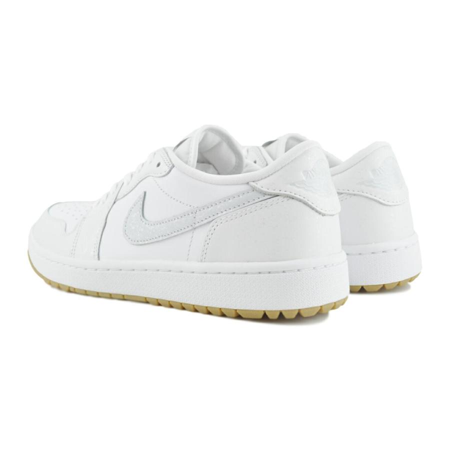 NIKE（ナイキ） NIKE AIR JORDAN 1 LOW GOLF wht/pure platinum エア