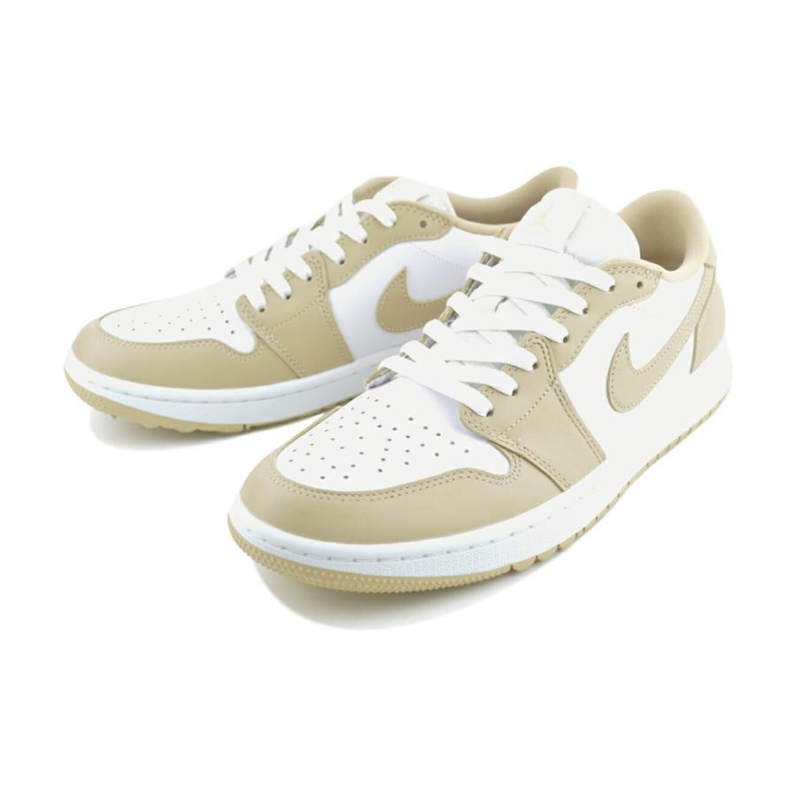 エア ジョーダン 1 NIKE AIR JORDAN LOW GOLF wht/linen-wht dd9315