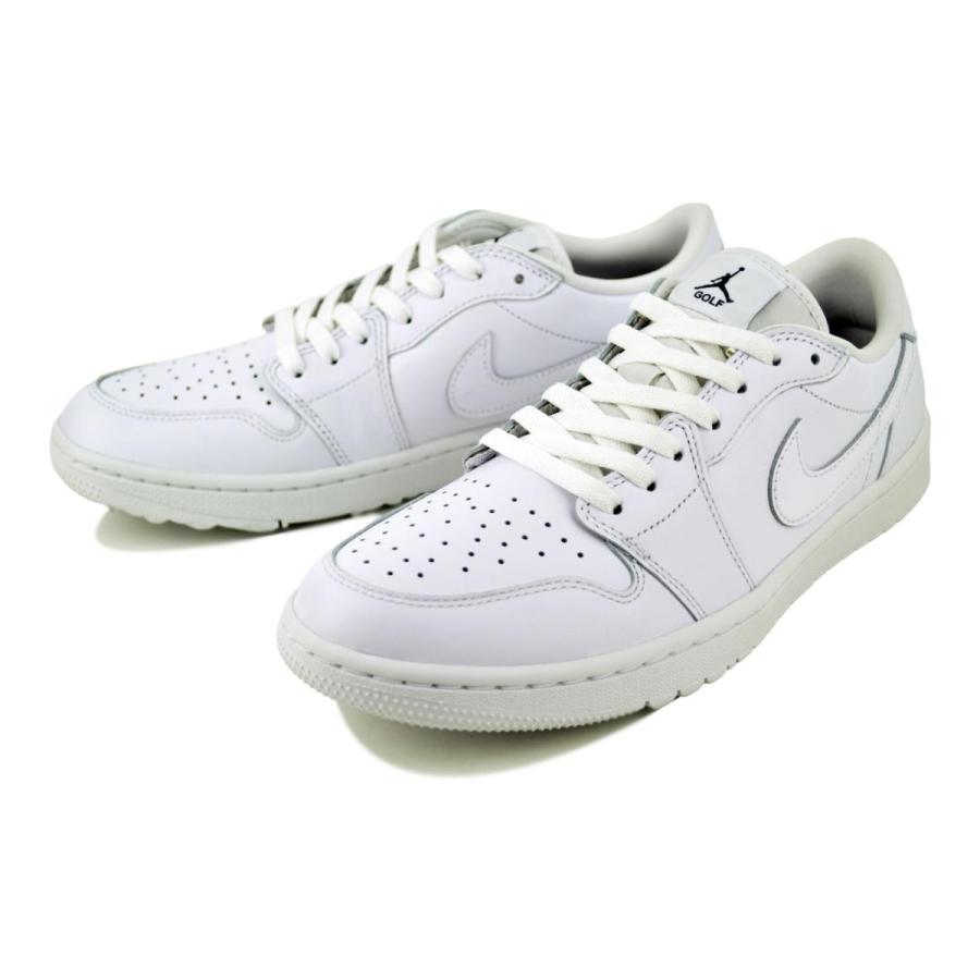 エア ジョーダン 1 NIKE AIR JORDAN LOW GOLF wht/wht-obsidian-wht