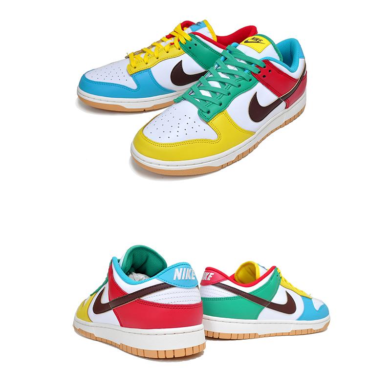 NIKE（ナイキ） NIKE DUNK LOW SE Free.99 white/lt chocolate-roma