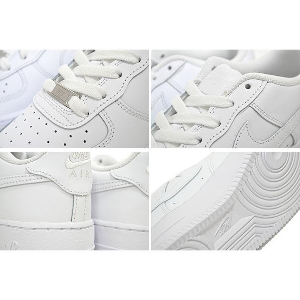 NIKE AIR FORCE 1 LE(GS) white/white dh2920-111 ナイキ エアフォース 1 ガールズ レディース スニーカー AF1 ホワイト レザー｜limited-edition｜04