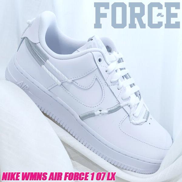 エア フォース 1 NIKE WMNS AIR FORCE 07 LX white/white-reflect