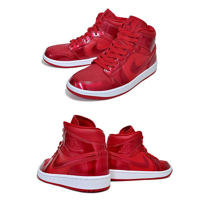 エア ジョーダン 1 NIKE WMNS AIR JORDAN MID SE university red