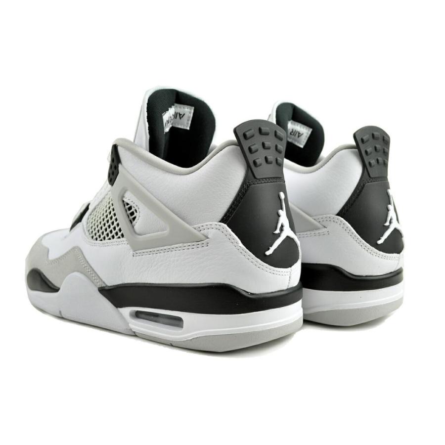 エア ジョーダン 4 NIKE AIR JORDAN RETRO MILITARY BLACK white/black 