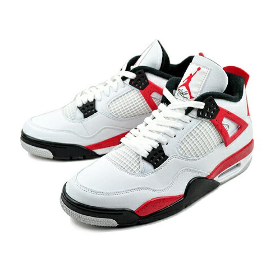 エア ジョーダン 1 NIKE AIR JORDAN 4 RETRO RED CEMENT white
