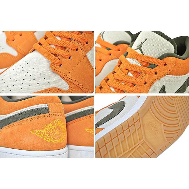NIKE AIR JORDAN 1 LOW SE white/medium olivelight curry dh6931102 ナイキ