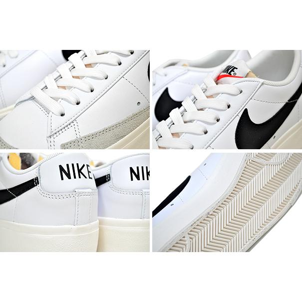 ブレーザー NIKE WMNS BLAZER LOW PLATFORM white/black-sail-team
