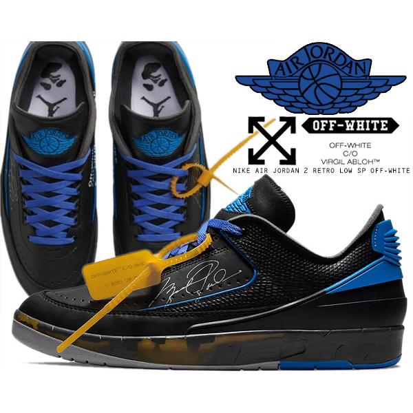 Jordan NIKE AIR JORDAN 2 RETRO LOW SP OFF-WHITE black/varsity