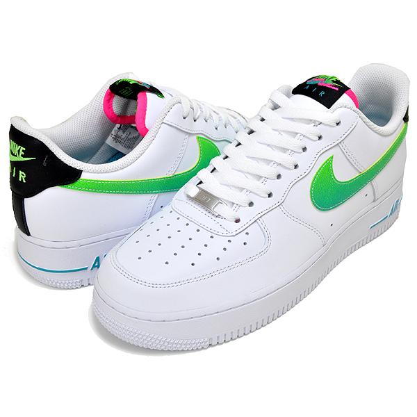 NIKE AIR FORCE 1 07 LV8 white/green strike-aquamarine dj5148 NIKE AIR FORCE 1 07 LV8 white/green strike-aquamarine dj5148