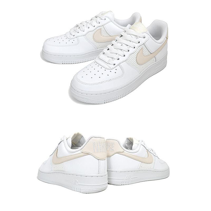 エア フォース 1 NIKE WMNS AIR FORCE 07 ESS summit white/fossil