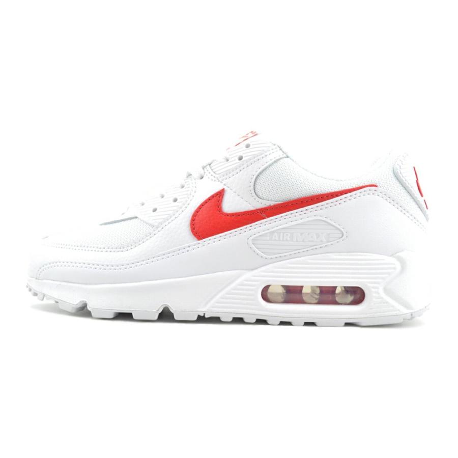 NIKE エアマックス ホワイト/レッド エア マックス 90 NIKE AIR MAX wht/university red-wht dm0029-120