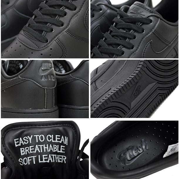 エア フォース 1 NIKE AIR FORCE 07 FRESH black/anthracite-black-blk