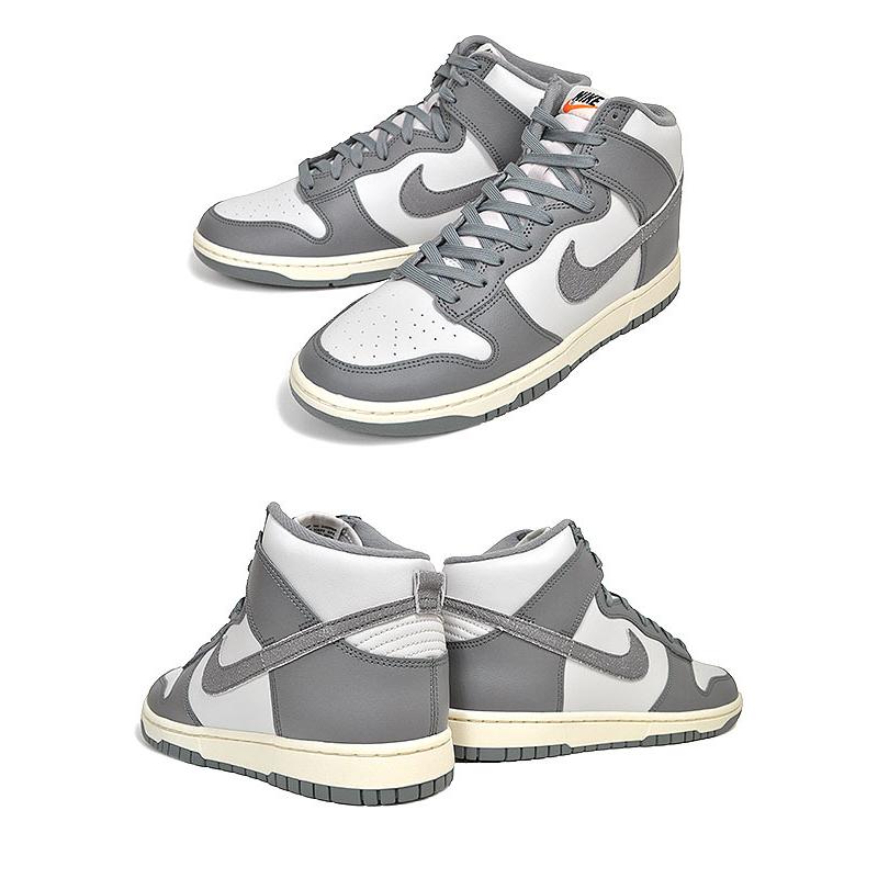 ダンク（NIKE） NIKE DUNK HI RETRO SE VINTAGE light bone/tumbled
