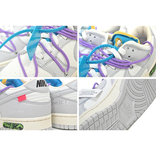 NIKE（ナイキ） NIKE DUNK LOW OFF WHITE 1 of 50 No.47 sail/neutral
