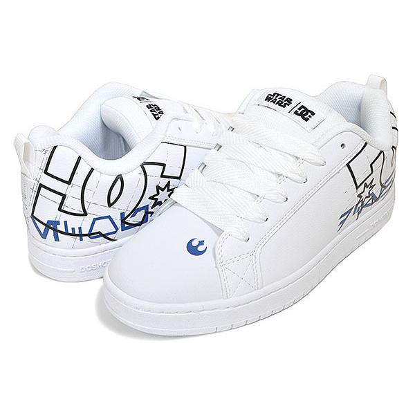 コートグラフィック DC SHOES STAR WARS COURT GRAFFIK WHITE