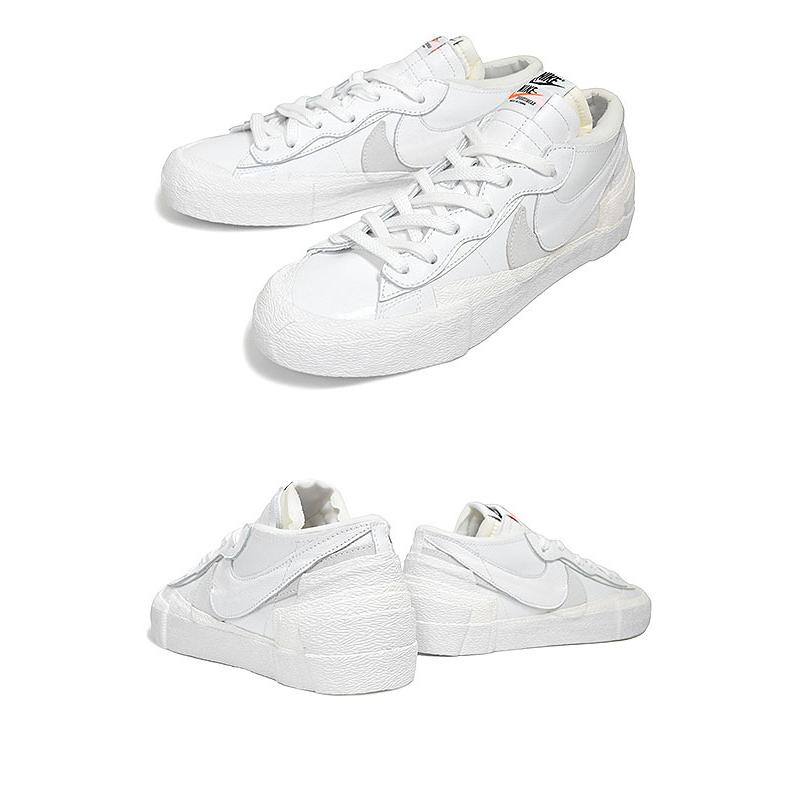 ブレーザー NIKE BLAZER LOW / SACAI white/sail-white dm6443-100