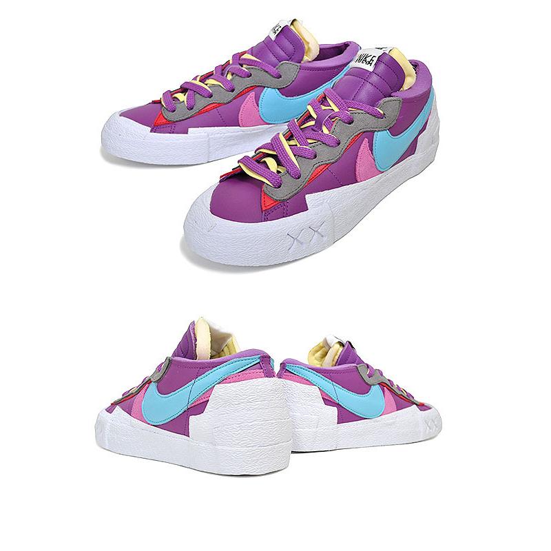 ブレーザー NIKE BLAZER LOW/SACAI/KAWS purple dusk/lagoon ブレーザー NIKE BLAZER LOW/SACAI/KAWS purple dusk/lagoon