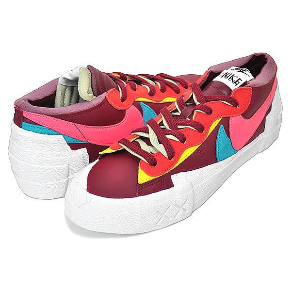 sacai NIKE BLAZER LOW/SACAI/KAWS team red/hot lava-white sacai NIKE BLAZER LOW/SACAI/KAWS team red/hot lava-white