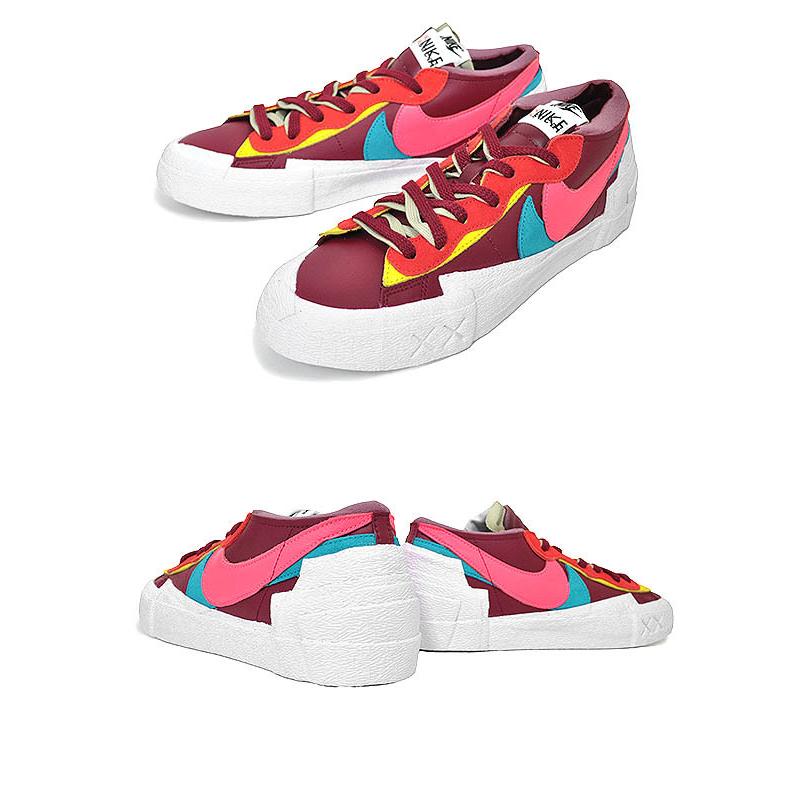 sacai NIKE BLAZER LOW/SACAI/KAWS team red/hot lava-white sacai NIKE BLAZER LOW/SACAI/KAWS team red/hot lava-white