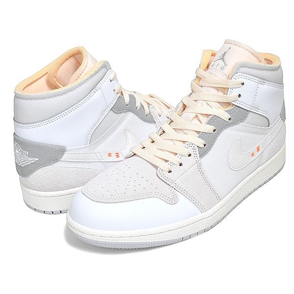 エア ジョーダン 1 NIKE AIR JORDAN MID SE CRAFT white/neutral grey