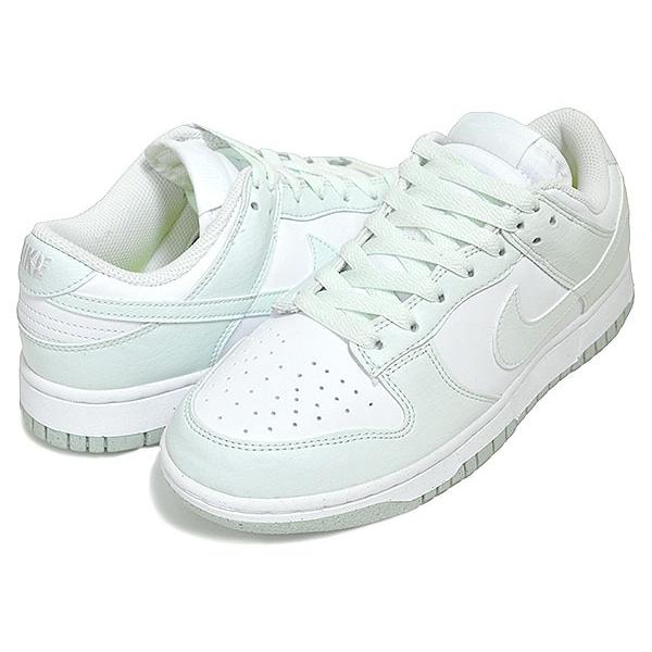 ダンク（NIKE） NIKE WMNS DUNK LOW NEXT NATURE white/barely green