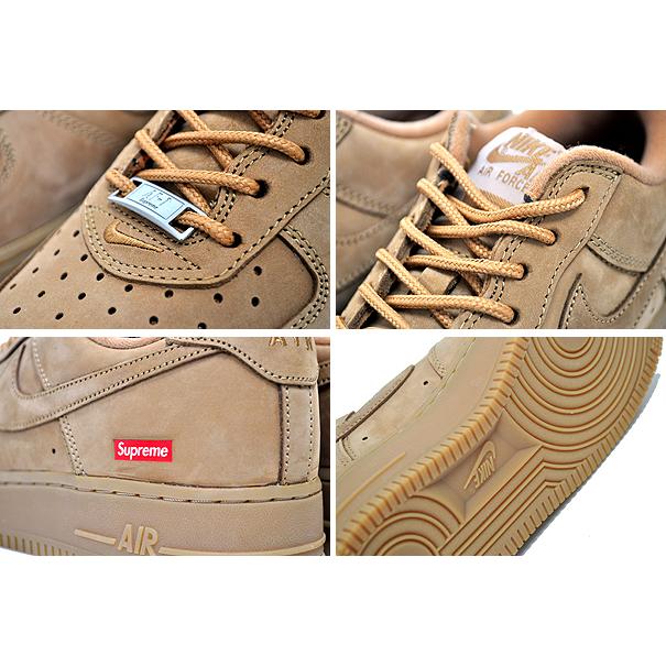人気コラボ　シュプリーム ナイキ AIRFORCE FLAX DN1555200 Supreme × Nike Air Force 1 Low 