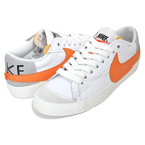 ブレーザー NIKE BLAZER LOW 77 JUMBO white/alpha orange-grey