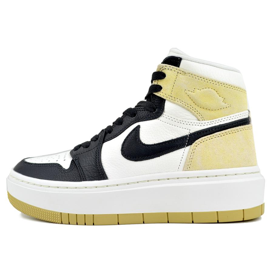 エア ジョーダン 1 NIKE WMNS AIR JORDAN ELEVATE HIGH team gold/dk 