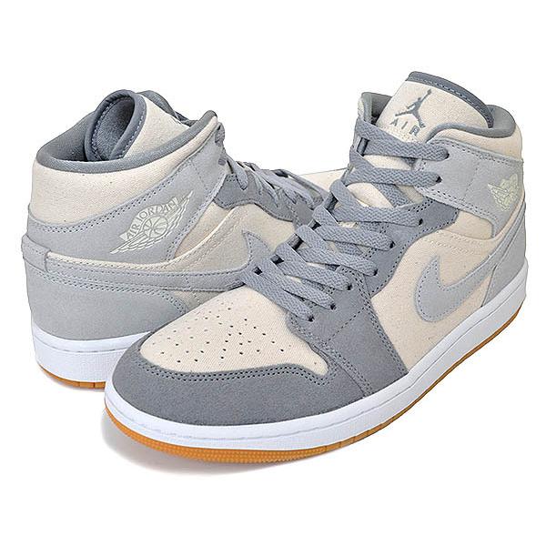 エア ジョーダン 1 NIKE AIR JORDAN MID SE coconut milk/coconut milk