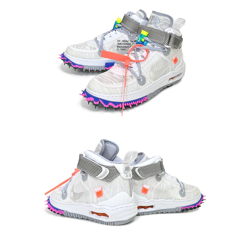 エア フォース 1 NIKE AIR FORCE MID SP Off-White white/clear