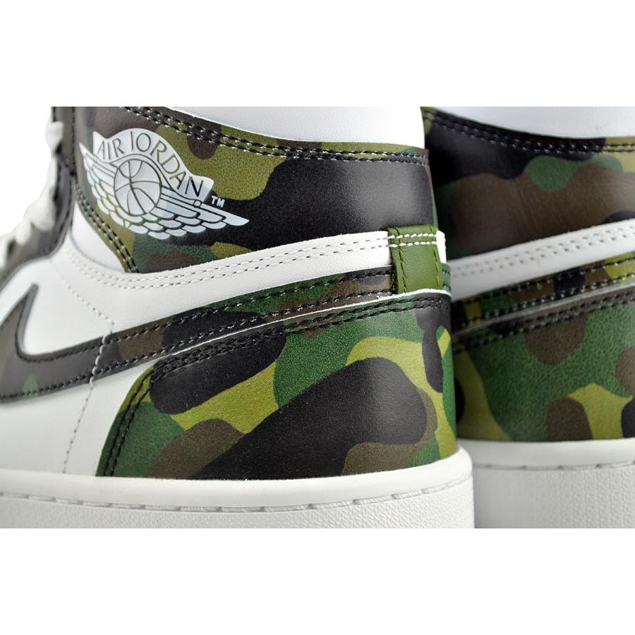 エア ジョーダン 1 NIKE AIR JORDAN HIGH GOLF legion green/white