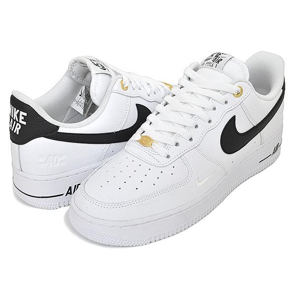 エア フォース 1 NIKE AIR FORCE 07 LV8 40th Anniversary white/black