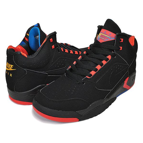 NIKE（ナイキ） NIKE AIR FLIGHT LITE MID black/black-team orange