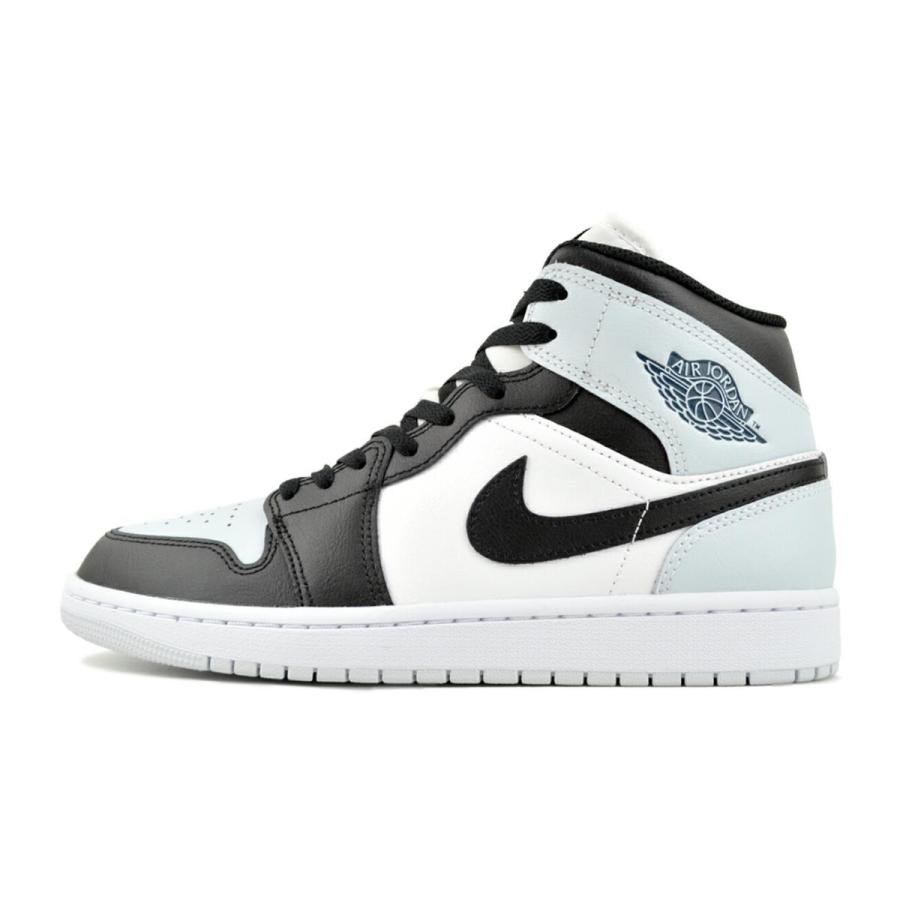 エア ジョーダン 1 NIKE AIR JORDAN MID blk/squadron blue-aura-wht