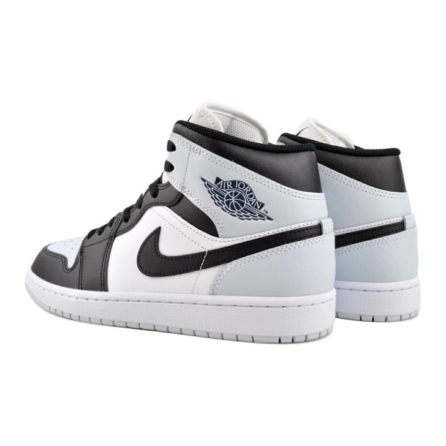 エア ジョーダン 1 NIKE AIR JORDAN MID blk/squadron blue-aura-wht