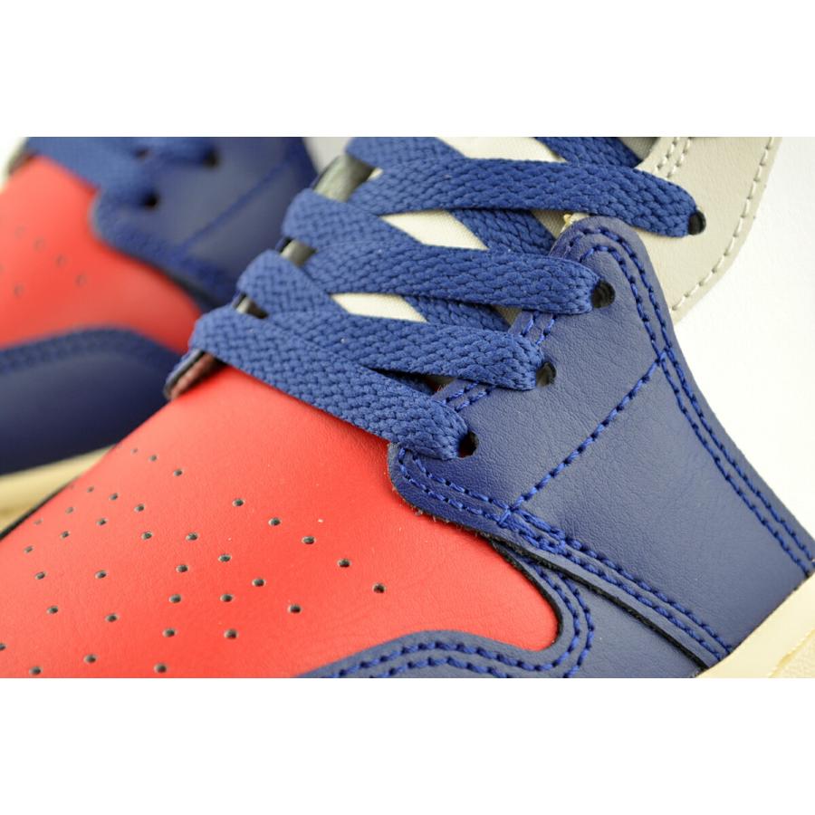 エア ジョーダン 1 NIKE AIR JORDAN MID wht/deep royal blue dq8426