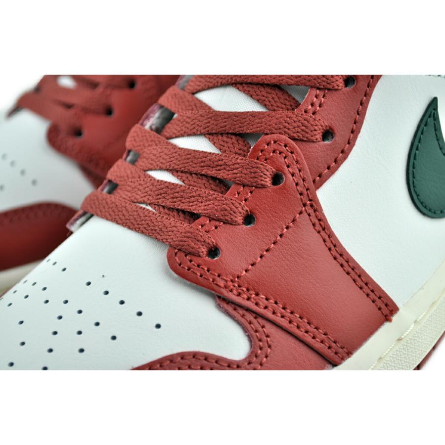 エア ジョーダン 1 NIKE AIR JORDAN MID sail/midnight green dq8426