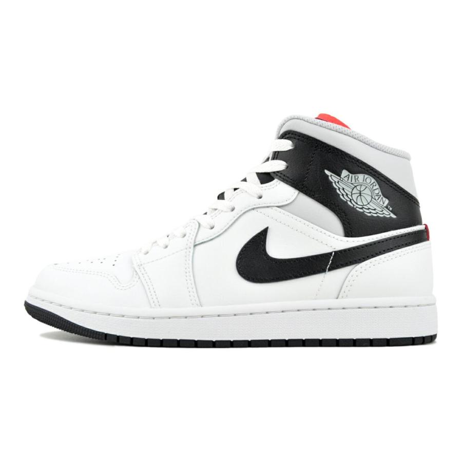 エア ジョーダン 1 NIKE AIR JORDAN MID summit wht/blk dq8426-109
