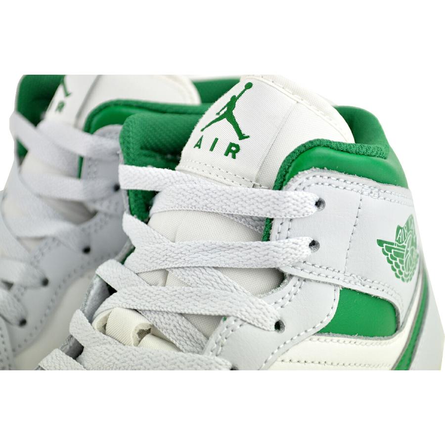 エア ジョーダン 1 NIKE AIR JORDAN MID summit wht/pine green エア ジョーダン 1 NIKE AIR JORDAN MID summit wht/pine green
