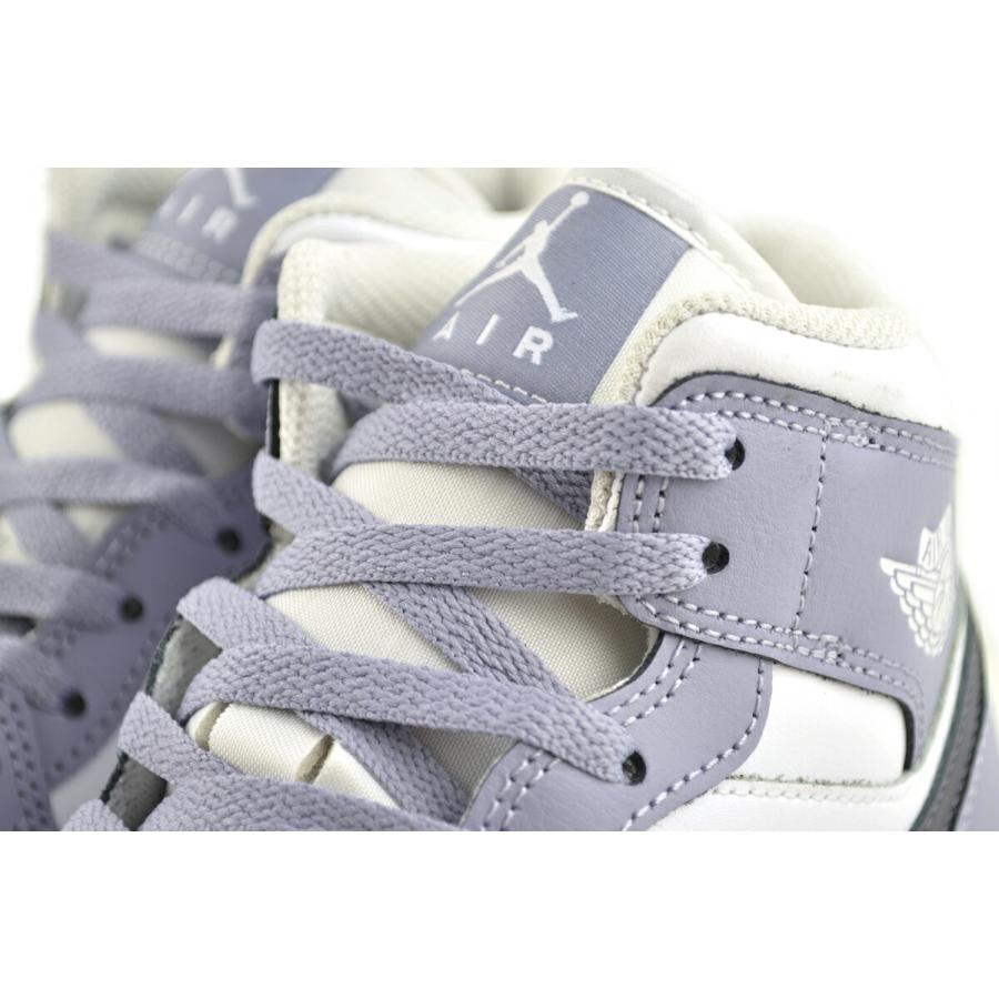 エア ジョーダン 1 NIKE AIR JORDAN MID wht/dark blue grey dq8426