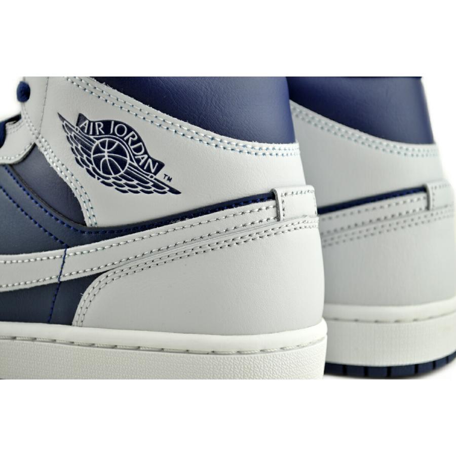 エア ジョーダン 1 NIKE AIR JORDAN MID blue void/pure platinum 