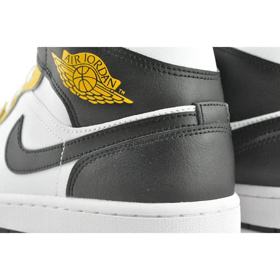 NIKE（ナイキ） NIKE AIR JORDAN 1 MID yellow ochre/black-white