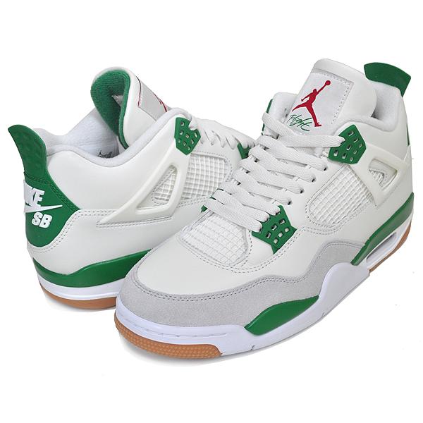 NIKE SB AIR JORDAN IV RETRO SP sail/white-pine green dr5415-103 ナイキ スケートボーディング エアジョーダン 4 レトロ SP セイル パイングリーン スケボー｜limited-edition｜02