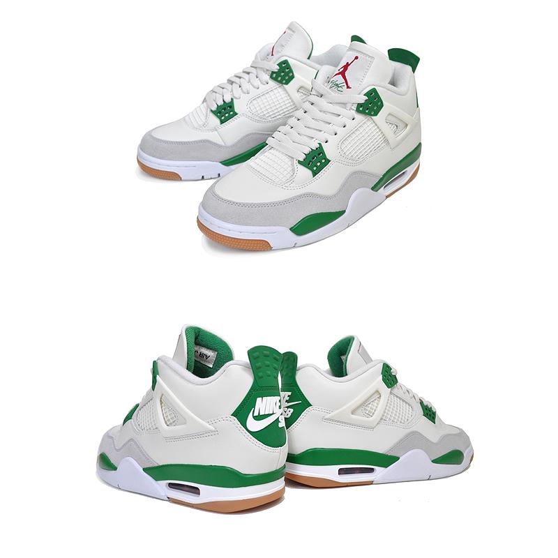 NIKE SB AIR JORDAN IV RETRO SP sail/white-pine green dr5415-103 ナイキ スケートボーディング エアジョーダン 4 レトロ SP セイル パイングリーン スケボー｜limited-edition｜03