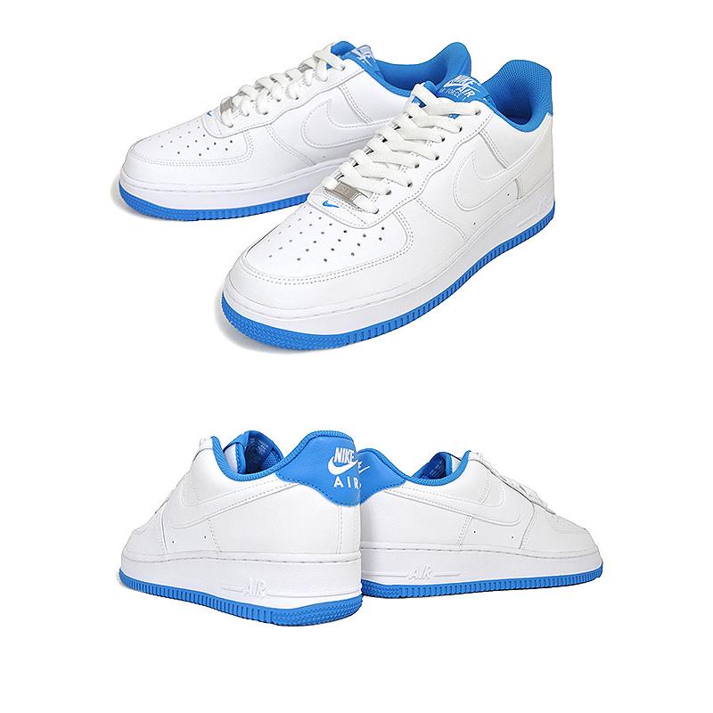 ■新品22.5cm■NIKE｜エアフォース１フォンタンカ｜ホワイト/ブルー 楽天市場】ナイキ エア フォース 1 '07 NIKE AIR FORCE 1 '07 ホワイト
