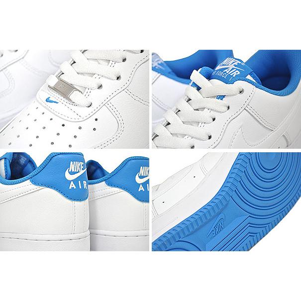 エア フォース 1 NIKE AIR FORCE 07 white/wht-lt photo blue dr9867